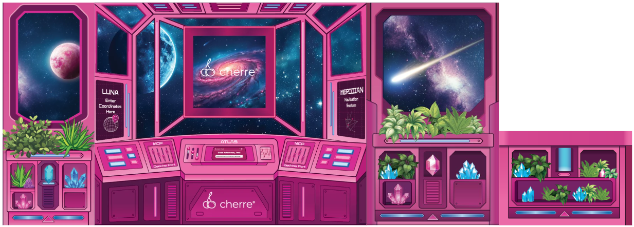 2026 booth concept sketch